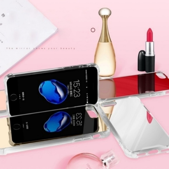 NEW iPhone Max/XR/X/XS/7/8/Plus Pink Mirror case - Picture 5 of 5